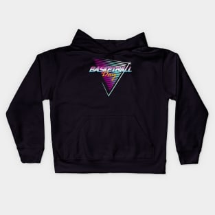 basketball day retro Kids Hoodie